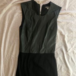 Helmut Lang Leather Dress